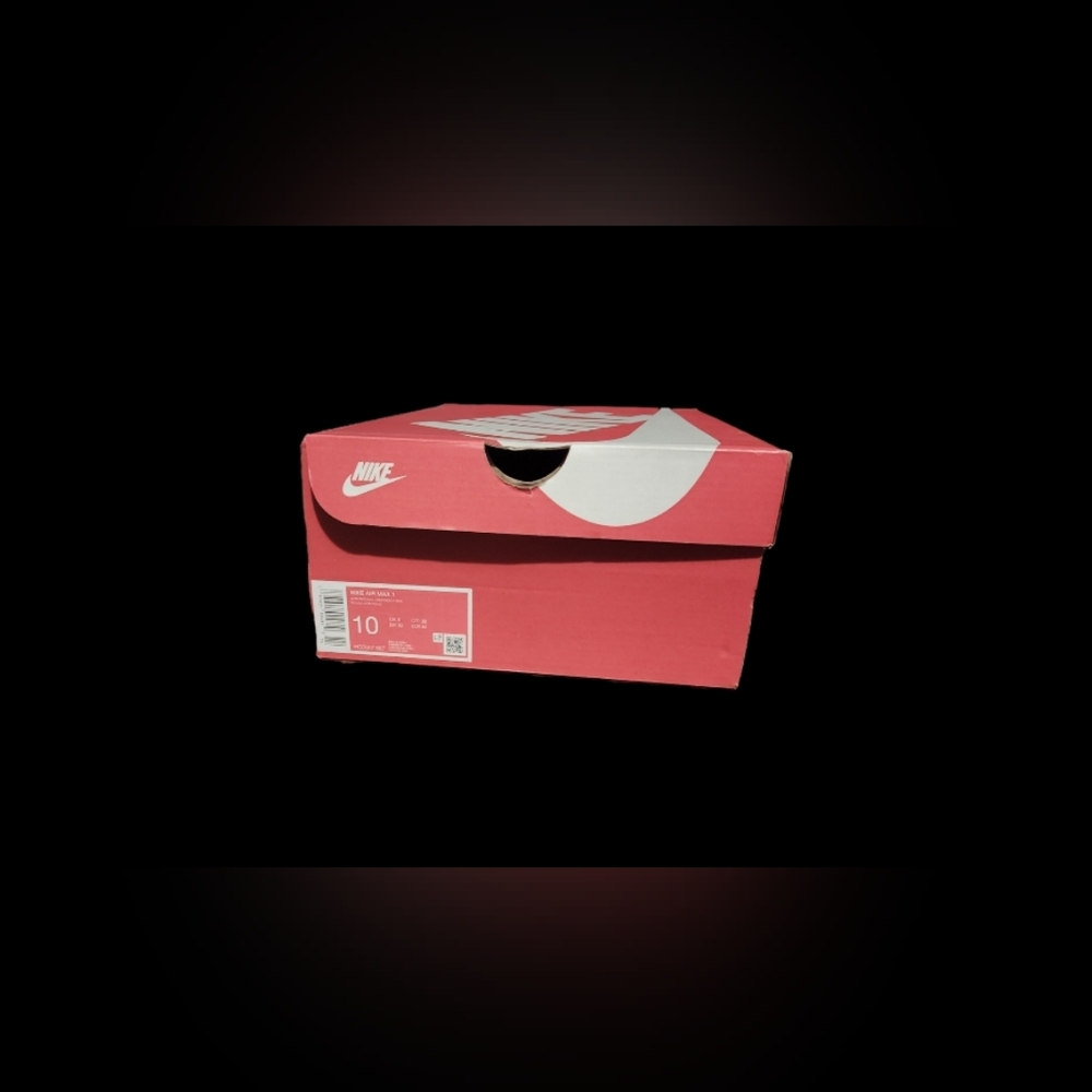 Nike Air Max 1 'Gym Red Crimson' sneaker Sz 10 M - Picture 2 of 4